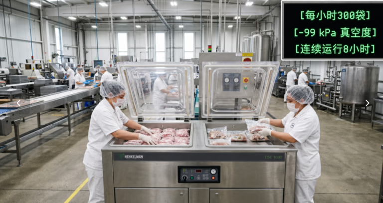 大型食品生产企业应当选用哪种真空封口机?
