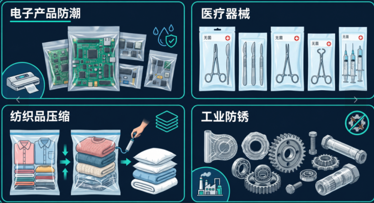 哪些真空封口机适合非食品类产品包装?