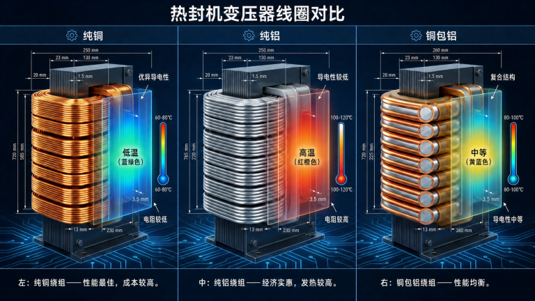 纯铜、纯铝、铜包铝变压器有何区别?应当如何选购?