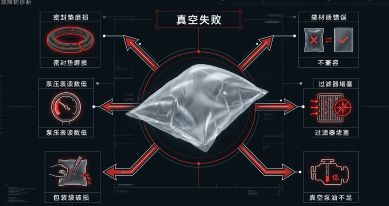 真空效果不佳是什么原因?设备问题还是包装袋问题?